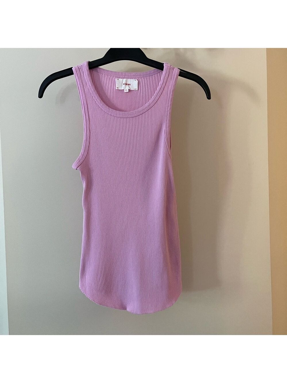 XIRENA PINK RIBBED TANK